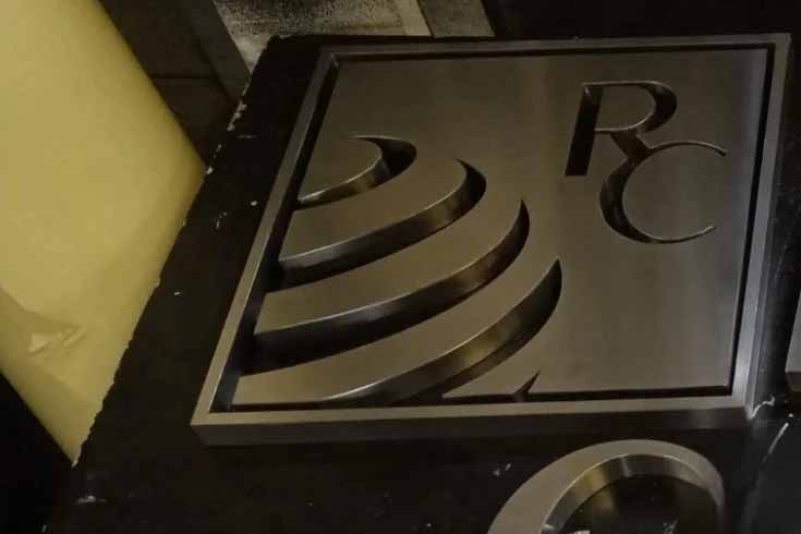 Placas en acero inoxidable lima