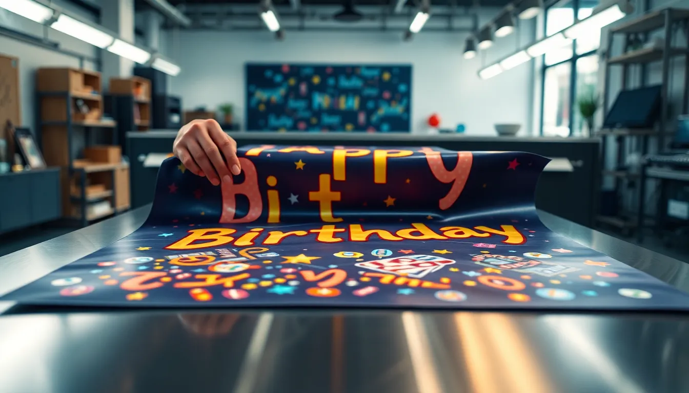 gigantografia de cumpleaños