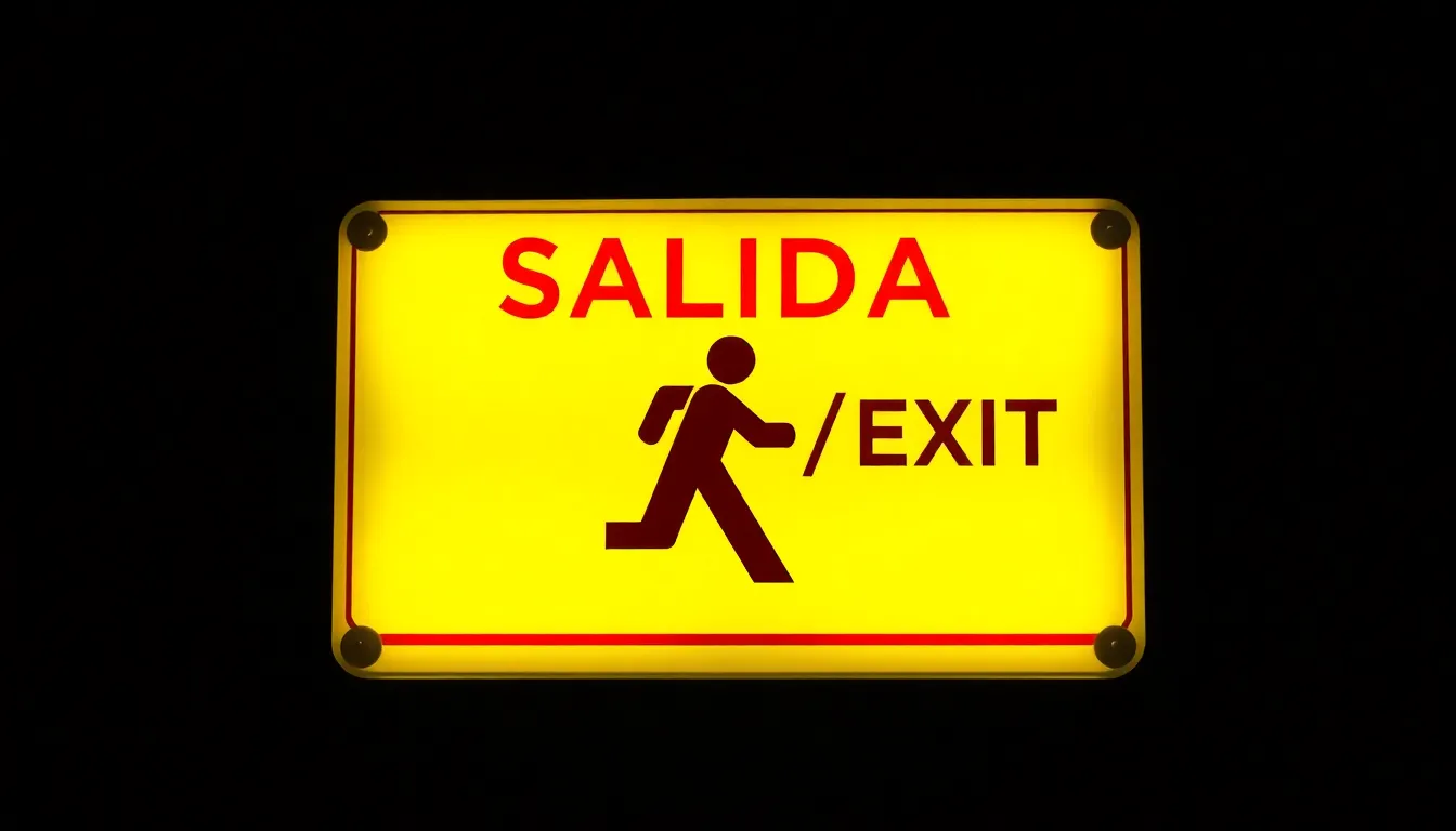 que son las señales de evacuacion